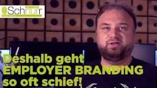  Was macht EMPLOYER BRANDING so verflixt schwierig? Das WICHTIGSTE zur MITARBEITERZUFRIEDENHEIT!