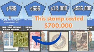 The Tiflis Unica stamp was sold for $700,000! [Most Valuable Russian stamps]