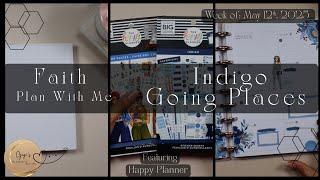 FAITH PLAN WITH ME | Indigo - Going Places - Winter Blooms