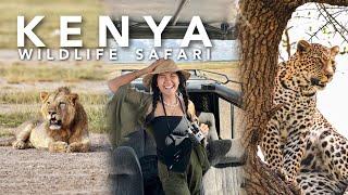 WILDLIFE SAFARI in KENYA, AFRICA (Masai Mara) 