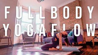 FULL BODY STRETCH - 30 min Heated Yoga Workout For Strength & Flexibility