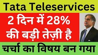 Tata Teleservices Latest News | Tata Teleservices Share News | Tata Teleservices Stock Review