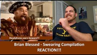 American Reacts to BRIAN BLESSED Swearing Compilation REACTION