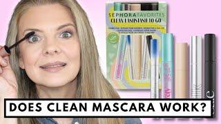 Does Clean Mascara Work? Sephora Favorites Clean Lashstash To Go:: I Try 5 Clean Mascaras