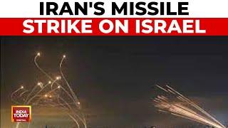 Iran's Missile Attack on Israel: First Images Released | Israel Iran War Escalates