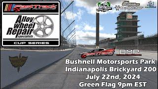 FastTrack Cup Series | BMP Brickyard 200 | Indianapolis Motor Speedway | Ghost Racing Network