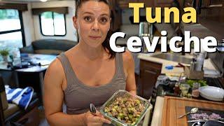 Fresh Tuna Ceviche  Healthy RV Living Recipe # 8