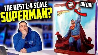 SUPERMAN Premium Format by SIDESHOW | Statue Unboxing & Review | DC Comics