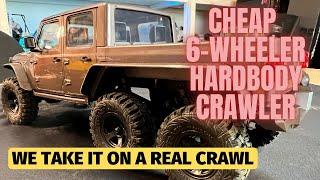 FMS Cheyenne 1/18 6x6 rc crawler tested and reviewed