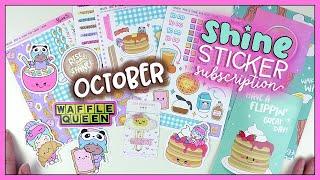 October Shine Sticker Subscription | Rise & Shine 