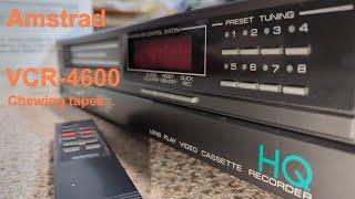 Amstrad VCR-4600 VHS VCR  - damaging tapes