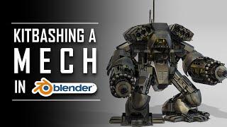 Making A Mech In Blender! || (Blender V2.9)