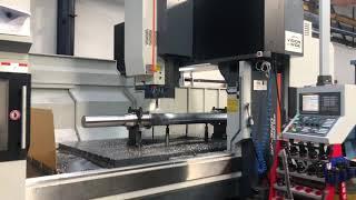 HES türbin kanadı işleme CNC freze-boy 2700 mm