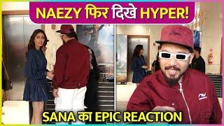 Naezy's Gets Hyper At Media, Sana Makbul's Epic Reaction Says Isko Bhai Mat Bulaao...