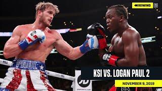 FULL FIGHT | KSI vs. Logan Paul 2 (DAZN REWIND)