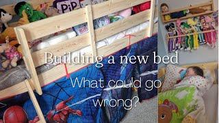 Day in the life | spend the day with us building a new bed