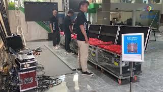 How to Build LED Screen Panel For Stage Background with Canbest RX261 8x6 panels
