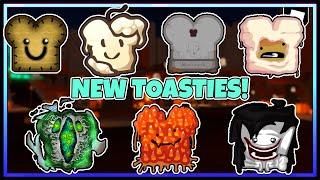 HOW TO FIND ALL 7 NEW TOASTIES in Find the Toasties | ROBLOX