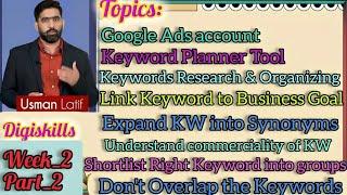 SEO Full Course Week_2, Part_2 by Usman Latif Digiskills Pk Week_2, Part_2 #seo