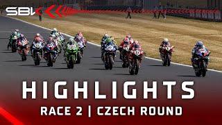 FULL HIGHLIGHTS: Race 2  at Most 🪄 |  2024 #CzechWorldSBK 