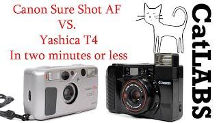 Two minutes or less: Why this Canon Sure Shot AF is better than a Yashica T4