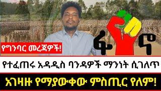 የተፈጠሩ አዳዲስ ባንዳዎች ማንነት ሲገለጥ | አገዛዙ የማያውቀው ምስጢር የለም!