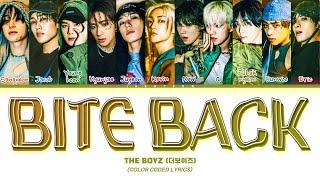 THE BOYZ (더보이즈) - 'Bite Back' Lyrics (Color Coded Lyrics Eng/Rom/Han/가사)