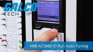 ABB ACS880 ID Run Auto-Tuning Function - A Galco TV Tech Tip | Galco