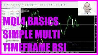 MQL4 TUTORIAL BASICS - 64 SIMPLE MULTIPLE RSI