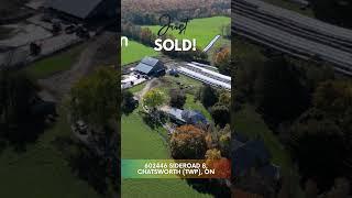 198-Acre Cattle Farm in Williamsford, Ontario SOLD with Susan Moffat, Grey Bruce REALTOR®