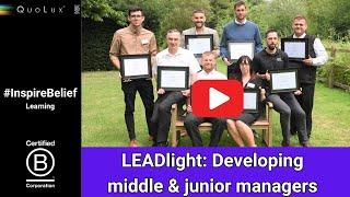 LEADlight: developing middle and junior managers