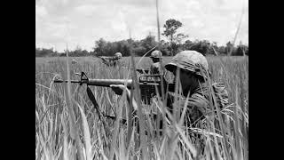 You’re pinned down on a jungle patrol in the Iron Triangle and get bugged out . (Vietnam War POV)