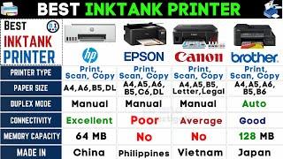 Best Ink Tank Printer For HomeBest Color PrinterBrother vs Epson vs HP vs Canon Ink Tank Printer