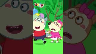 Daddy Finger, Where Are You? | Finger Family | Wolfoo Song #baby #shorts #nurseryrhymes