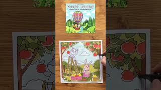 Cute animals coloring pages | Forest Buddies Coloring Book #coloringforadults #coloringbook #markers