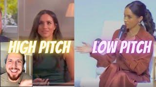 Meghan's Fake Changing Voice #meghanmarkel