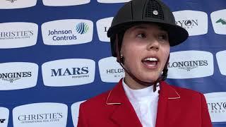 Japan's Karen Polle at FEI World Equestrian Games Tryon 2018