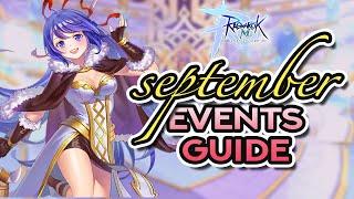 SEPTEMBER 2022 ROM EVENTS GUIDE ~ Get Limited Headwear, Gacha Tickets, and MORE!!