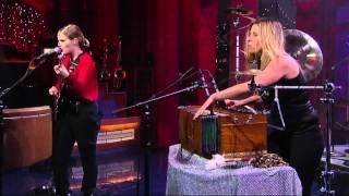 ANNA CALVI  "Desire"  - Live on David Letterman Show 07 27 2011.mp4