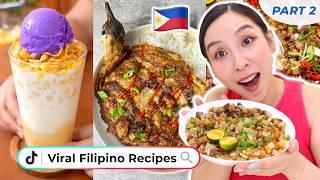 I Tried Viral Filipino TikTok Recipes Part 2