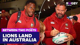 British & Irish Lions land in Australia ahead of historic tour | Between Two Posts