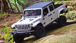 1/10 Scale MERCURY Chassis Jeep Gladiator Rubicon - forest rock crawling