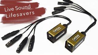 Live Sound Lifesavers - Whirlwind CATDUSA CTM & CTF - AUDIO & DMX SNAKES