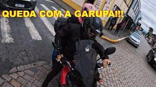 QUASE CAÍ DE MOTO COM GARUPA - SUBINDO SERRA DA GRACIOSA