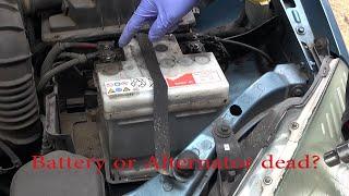 Is the battery or alternator dead?