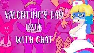 Parasocial Chat Date with a Bunny Vtuber!