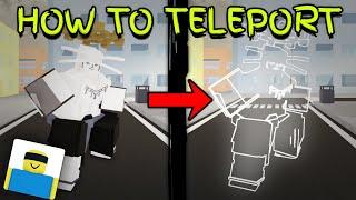 How To TELEPORT In Jujutsu Shenanigans...