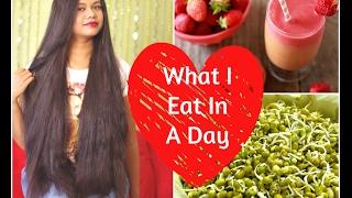 What I Eat In A Day For HEALTHY LONG HAIR| Cook Indian Food With Me| Sushmita's Diaries