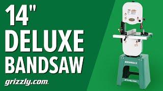 Grizzly 14" 1HP Deluxe Bandsaw  | G0555LX