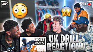 AMERICANS REACT TO RUDEST DISSES IN UK DRILL! (PT.4)